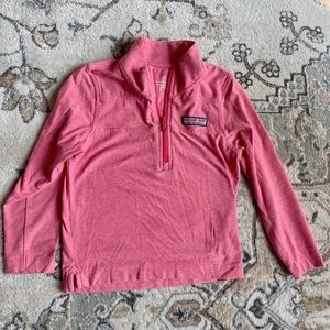 Vineyard Vines quarter zip pullover 5T salmon color